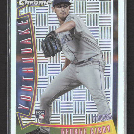 2022 Topps Chrome Youthquake George Kirby #YQ-30 RC