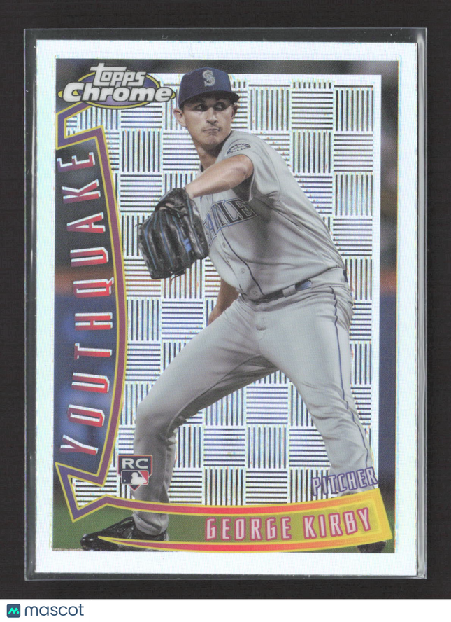2022 Topps Chrome Youthquake George Kirby #YQ-30 RC