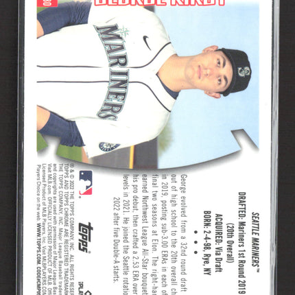 2022 Topps Chrome Youthquake George Kirby #YQ-30 RC