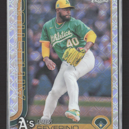2025 Topps Chrome Luis Severino #241 Logofractor