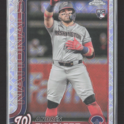 2025 Topps Chrome Andres Chaparro #187 Logofractor