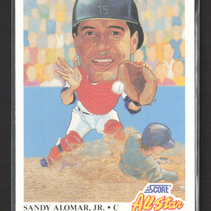1991 Score All-Star Sandy Alomar, Jr. #400