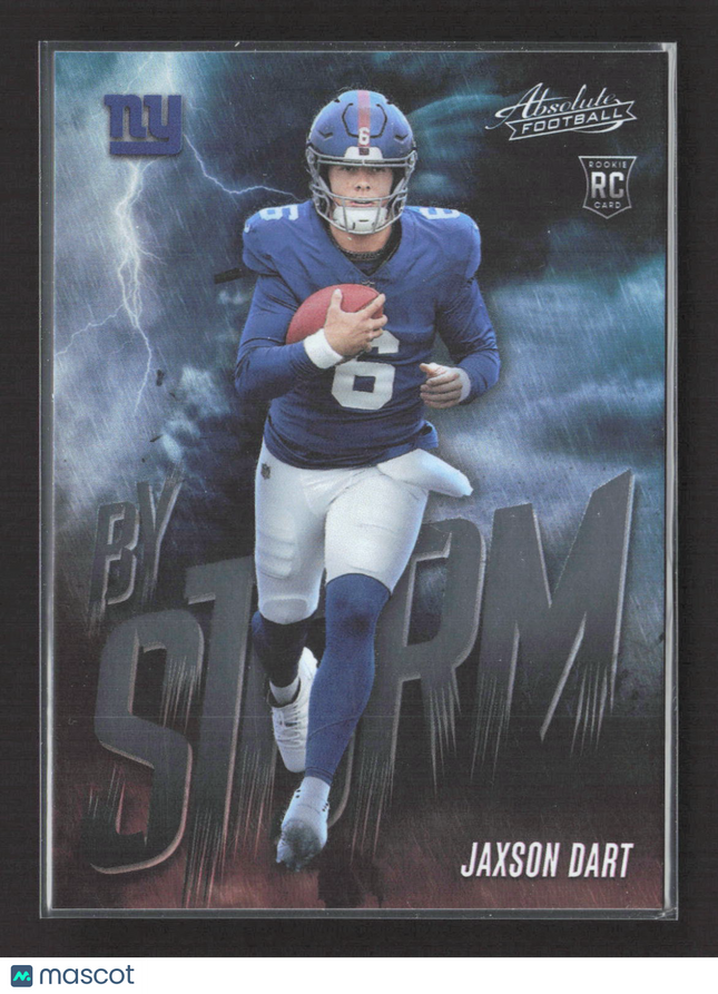 2025 Panini Absolute Football By Storm Jaxson Dart #7
