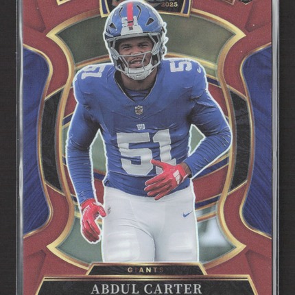 2026 Panini Select Prizm Abdul Carter #95 Concourse RC 060/149