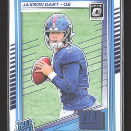 2025 Panini Donruss Optic Jaxson Dart #273