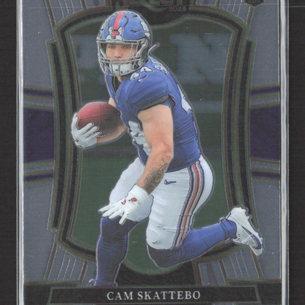 2026 Panini Select Premier Level Cam Skattebo #195 RC