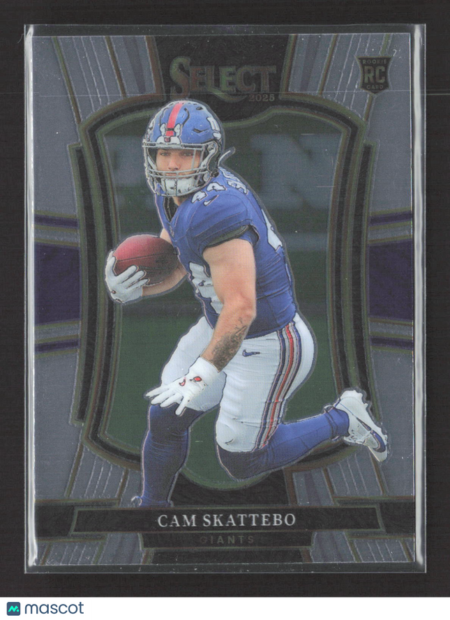 2026 Panini Select Premier Level Cam Skattebo #195 RC