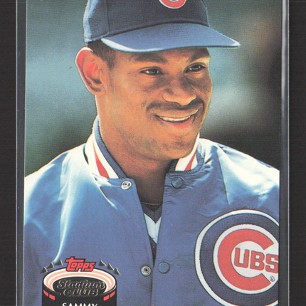 1992 Topps Stadium Club Sammy Sosa #628