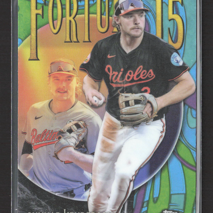 2025 Topps Chrome Fortune 15 Gunnar Henderson #F15-2