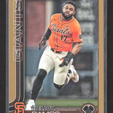 2025 Topps Series Two Heliot Ramos #527 Gold /2025