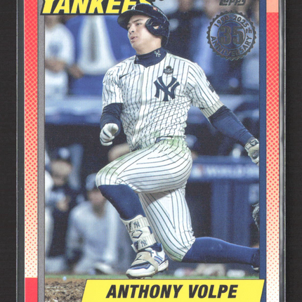 2025 Topps 1990 Topps Baseball Anthony Volpe #90B2-43