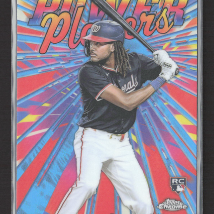 2025 Topps Chrome Power Players James Wood #PP-19 RC