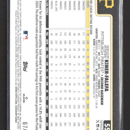 2025 Topps Series Two Isiah Kiner-Falefa #559 Green /99