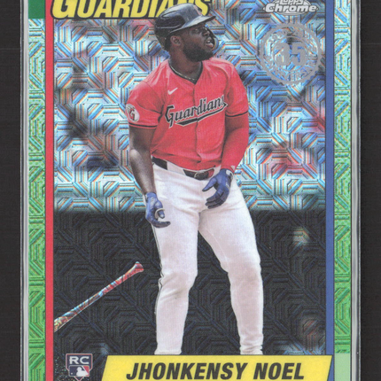 2025 Topps Chrome Silver Pack Mojo Refractor Jhonkensy Noel #T90C-114 RC