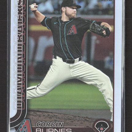 2025 Topps Series Two Corbin Burnes #394 Rainbow Foil