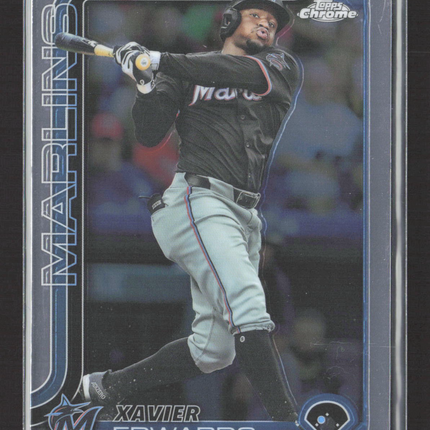 2025 Topps Chrome Xavier Edwards #115