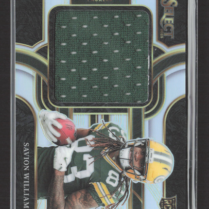 2026 Panini Select Prizm Savion Williams #JRSW-SWS RC Jumbo Jersey 100/149
