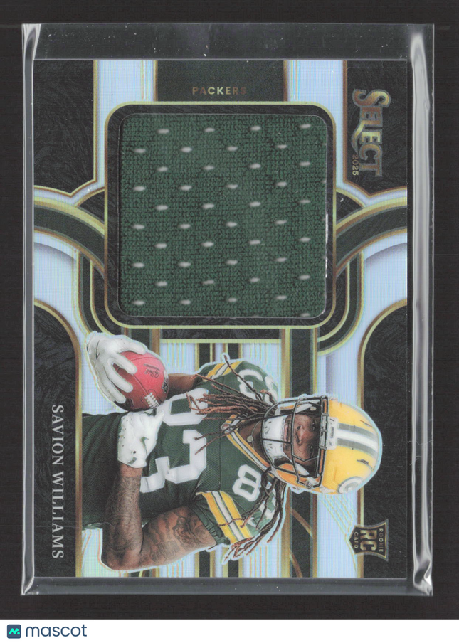 2026 Panini Select Prizm Savion Williams #JRSW-SWS RC Jumbo Jersey 100/149