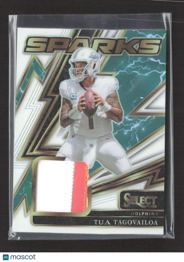2026 Panini Select Prizm Sparks Tua Tagovailoa #SPK-TTA Patch 87/99