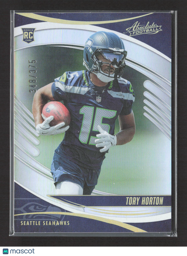 2025 Panini Absolute Football Tory Horton #185 RC 348/375