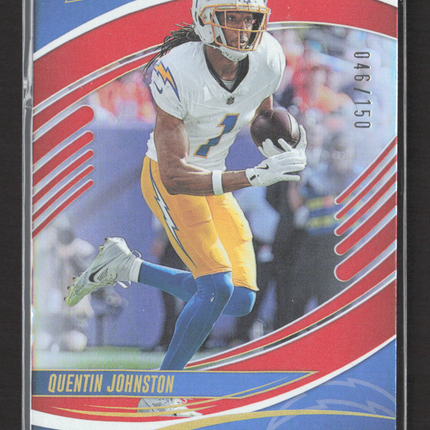 2025 Panini Absolute Football Quentin Johnston #32 046/150