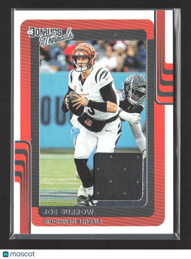 2025 Panini Donruss Threads Joe Burrow #DTH-JBW Jersey