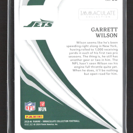 2024 Panini Immaculate Collection Garrett Wilson #53