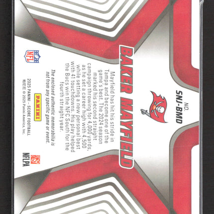 2025 Panini Score Stars of the NFL Baker Mayfield #SNJ-BMD Jersey