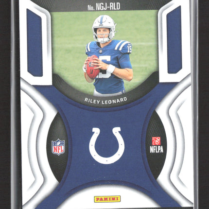 2025 Panini Certified New Generation Riley Leonard #NGJRLD Purple /399 Jersey
