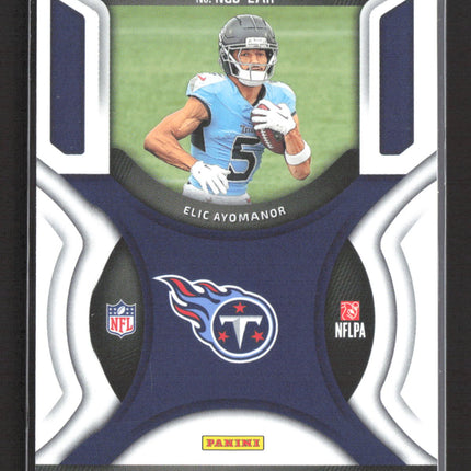 2025 Panini Certified New Generation Elic Ayomanor #NGJ-EAR Purple Jersey