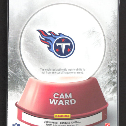 2025 Panini Donruss Rookie Sweater Cam Ward #SWE-CWD RC Relic