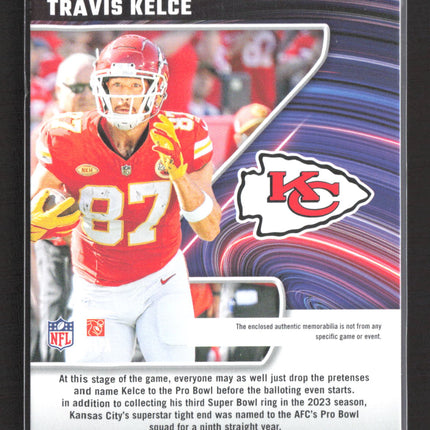 2024 Panini Zenith Football Z-Jersey Travis Kelce #ZJ23 Memorabilia Jersey