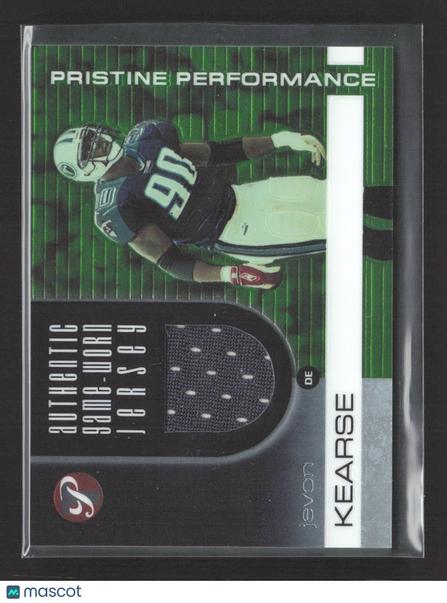 2003 Topps Pristine Pristine Performance Jevon Kearse #PP-JK Game-Worn Jersey