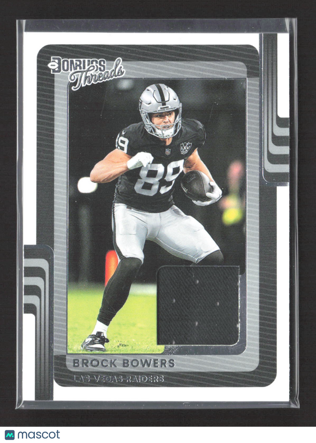2025 Panini Donruss Threads Brock Bowers #DTH-BBS Jersey