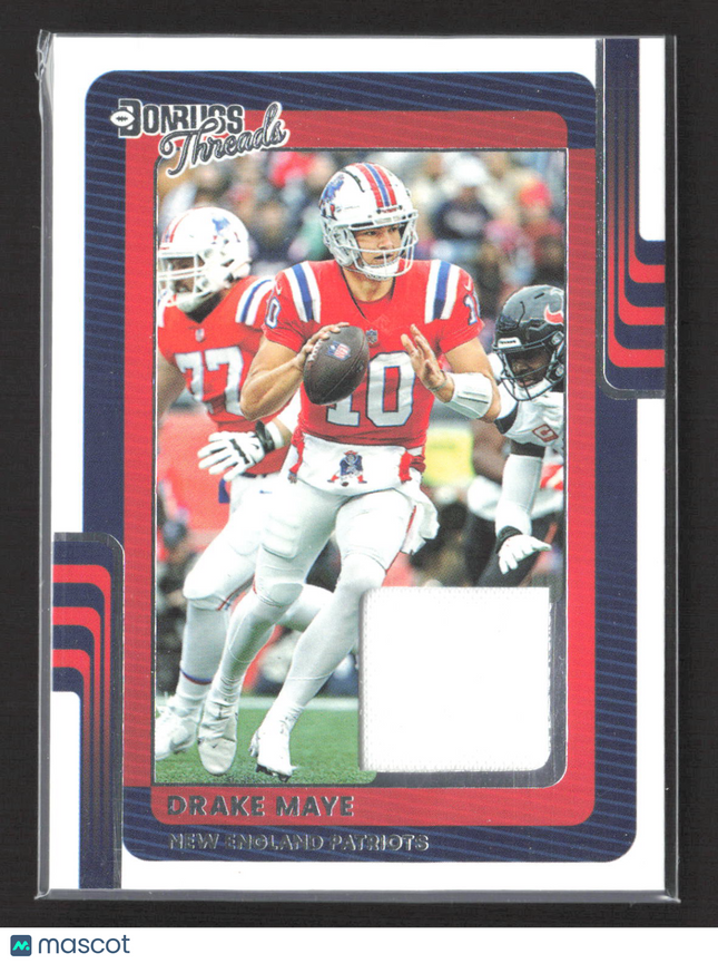 2025 Panini Donruss Threads Drake Maye #DTH-DME Jersey
