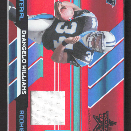 2006 Donruss Rookies & Stars Longevity DeAngelo Williams #255 Jersey /499