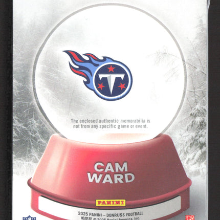 2025 Panini Donruss Rookie Sweater Cam Ward #SWE-CWD Relic Patch