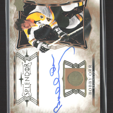 2021 Upper Deck Splendor Hockey Bobby Orr #SP-BO Auto /36