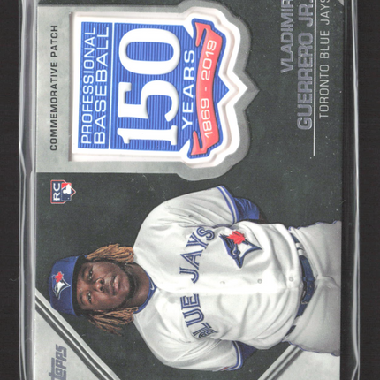 2019 Topps Baseball Vladimir Guerrero Jr. #AMP-VG RC Commemorative Patch