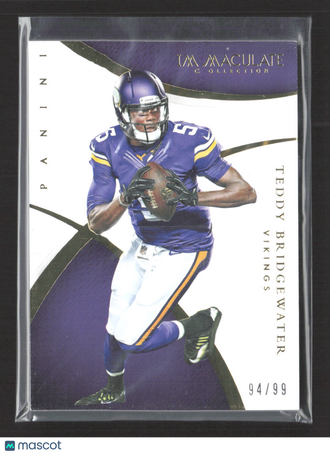 2015 Panini Immaculate Collection Teddy Bridgewater #32 94/99