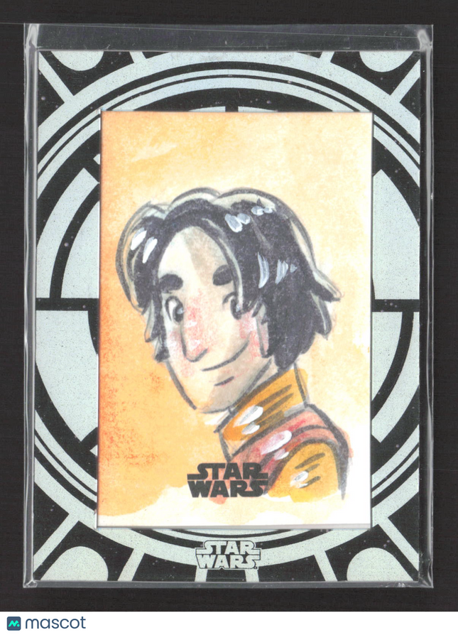 2015 Topps Star Wars High-Tek 1/1 Sketch One-of-One Ezra