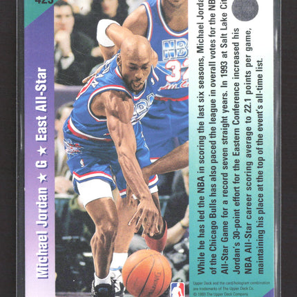 1993 Upper Deck Michael Jordan #425