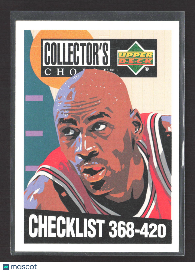 1994 Upper Deck Collector's Choice Michael Jordan #420 Checklist