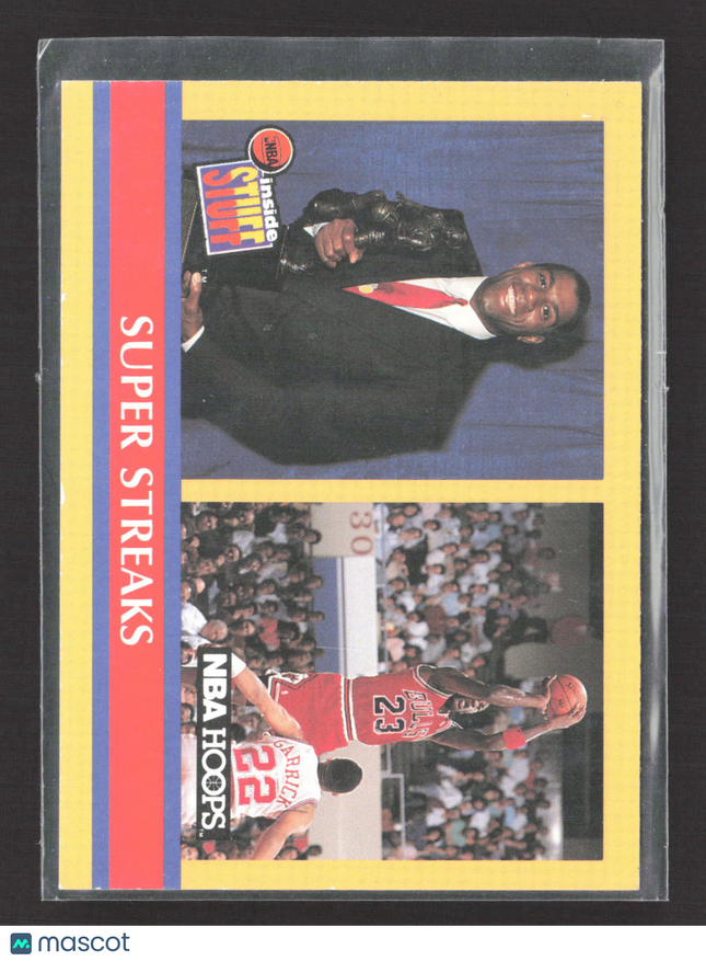 1990 NBA Hoops Magic Johnson Michael Jordan #385