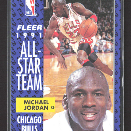 1991 Fleer Michael Jordan #211