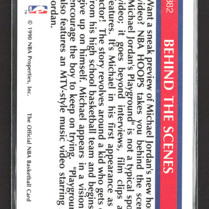 1990 NBA Hoops Michael Jordan #382