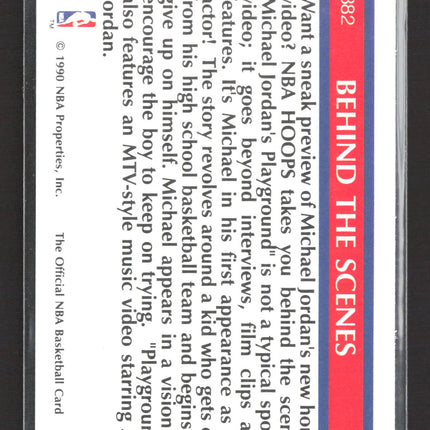 1990 NBA Hoops Michael Jordan #382