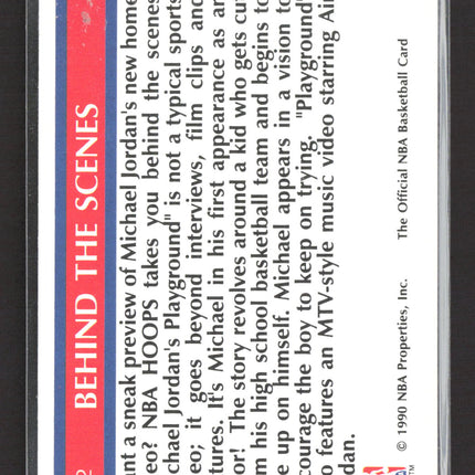 1990 NBA Hoops Michael Jordan #382