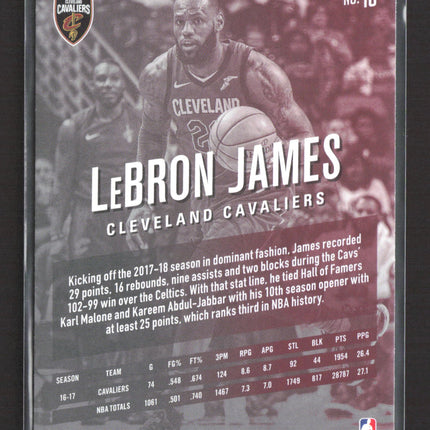 2018 Panini Prestige LeBron James #16