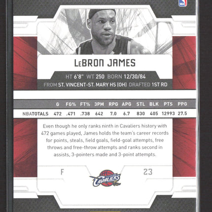 2009 Panini Donruss Elite LeBron James #16